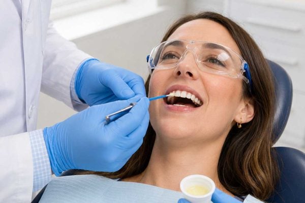 Fluoride-treatment